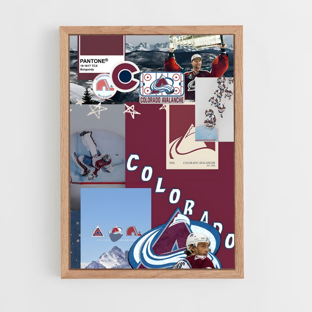 Poster Avalanche Mystique – affiche Hockey sur glace (vue 4)